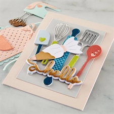Spellbinders Dies - Make it & Bake it / Fluff, Frost & Roll